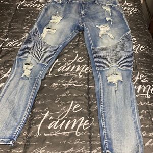 Motorcycle stay jeans